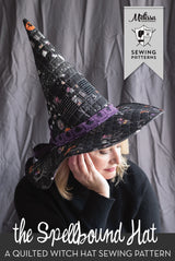 Spellbound Quilted Witch Hat Sewing Pattern | Printed Pattern