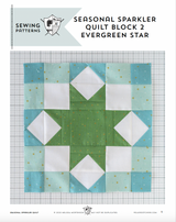 Seasonal Sparkler Quilt Block 2 PDF