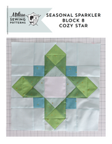 Seasonal Sparkler Quilt Block 8 PDF