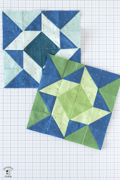 Starlight Sparkler Sampler Quilt Pattern | Printed Pattern