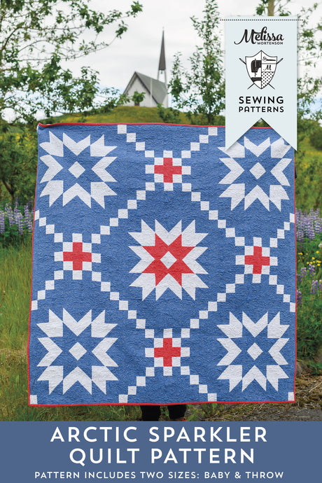 Arctic Sparkler Quilt Pattern | Digital PDF Quilt Pattern