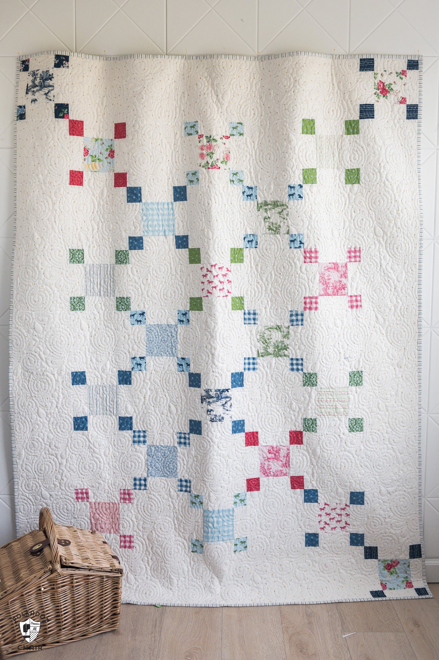 Blue Ribbon Shortcut Quilt Pattern | Digital PDF Quilt Pattern
