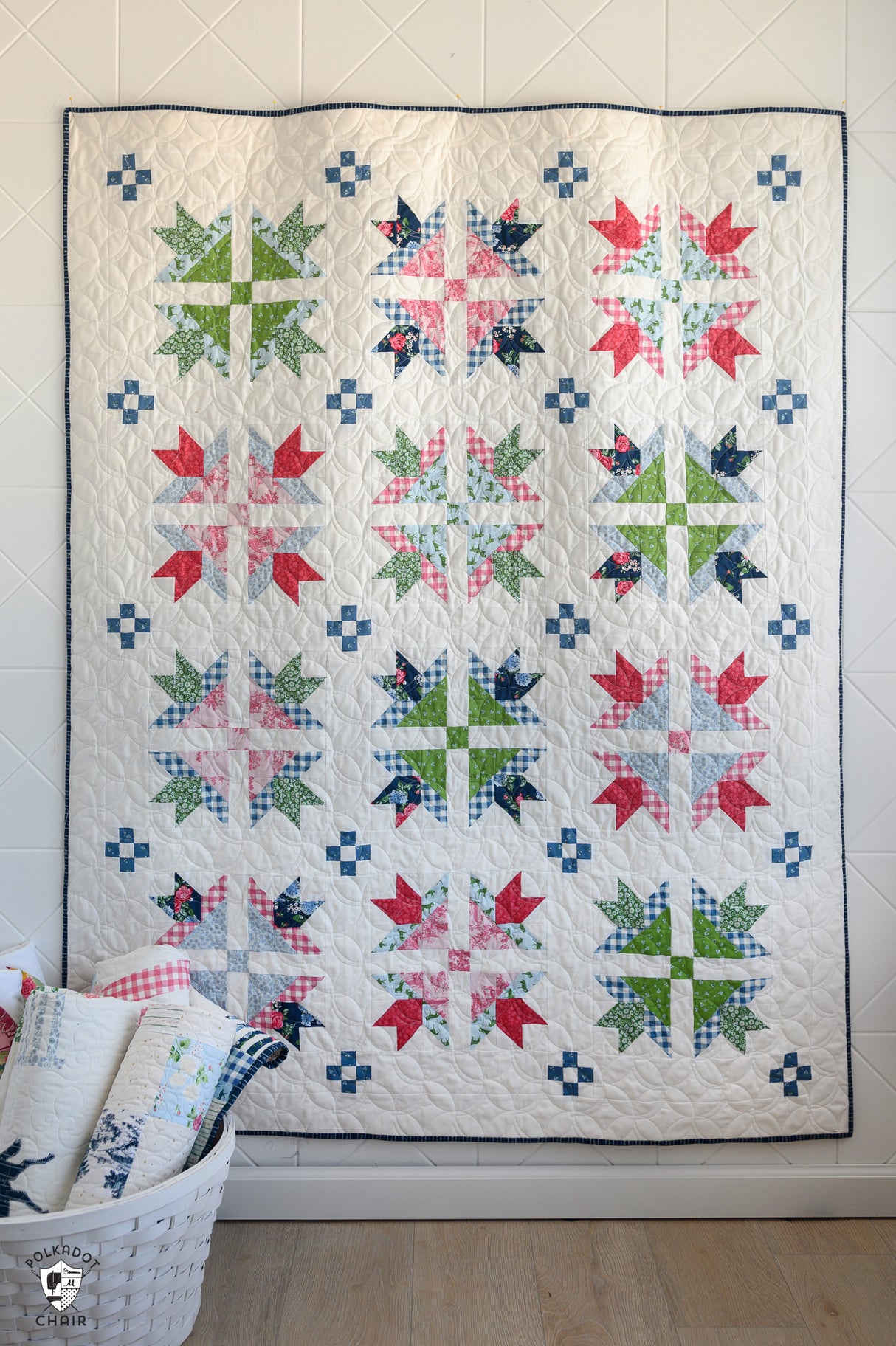 Bluegrass Crossing Quilt Kit; Includes Fabric and Pattern