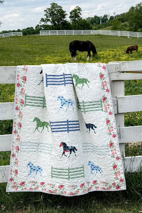Bluegrass Pastures Quilt Pattern - Digital PDF Pattern
