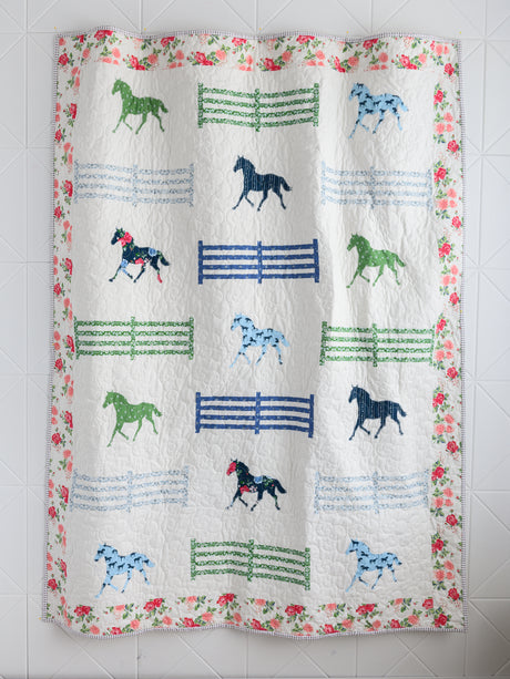 Bluegrass Pastures Quilt Pattern - Digital PDF Pattern
