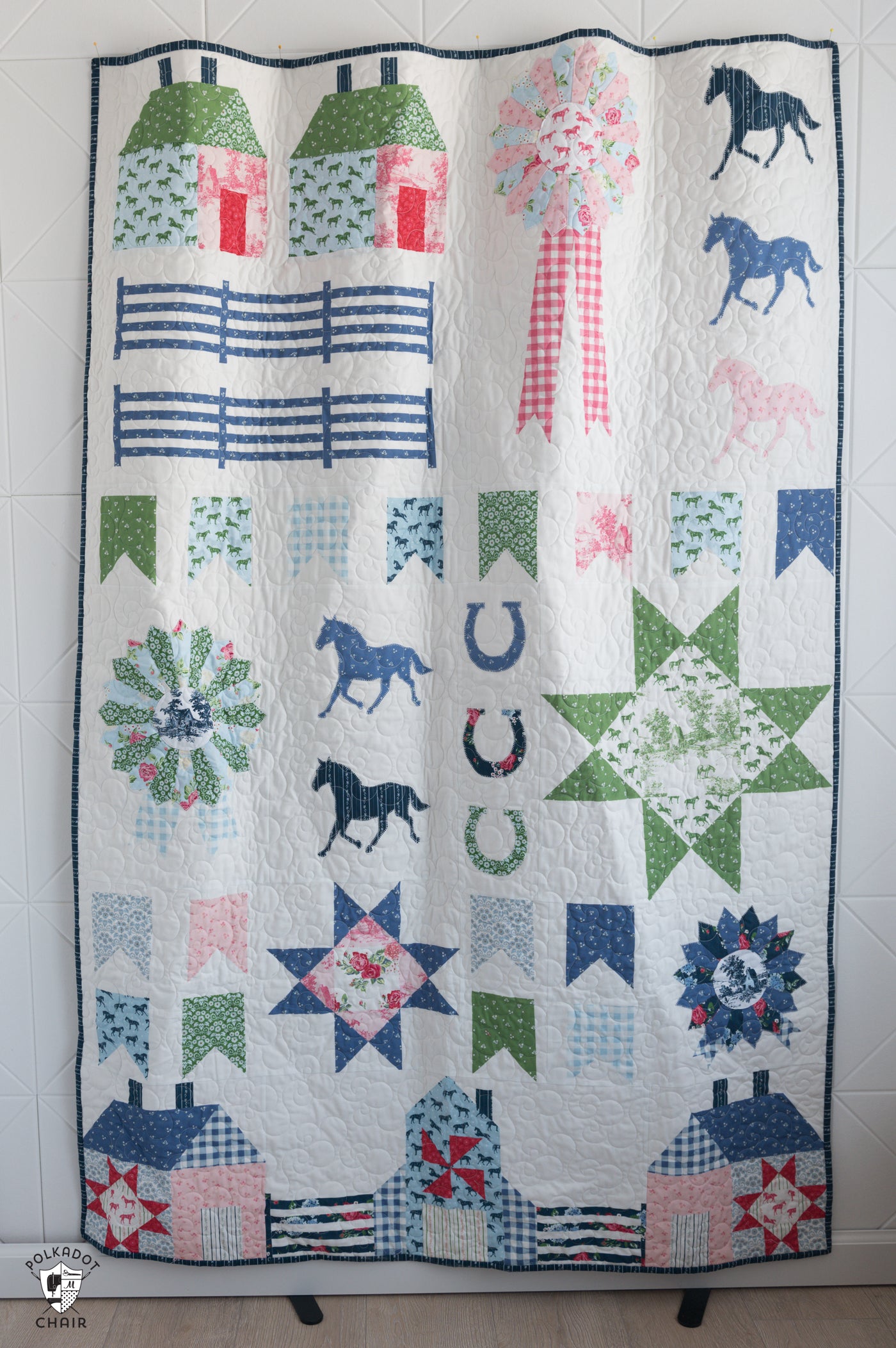 Bluegrass Sampler Quilt Pattern - Printed Pattern