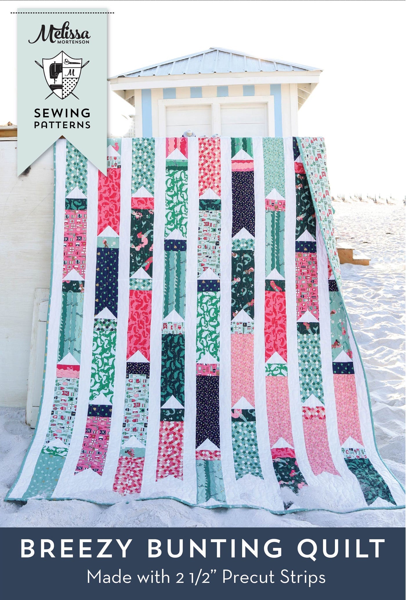 Breezy Bunting Quilt Pattern | Printed Pattern