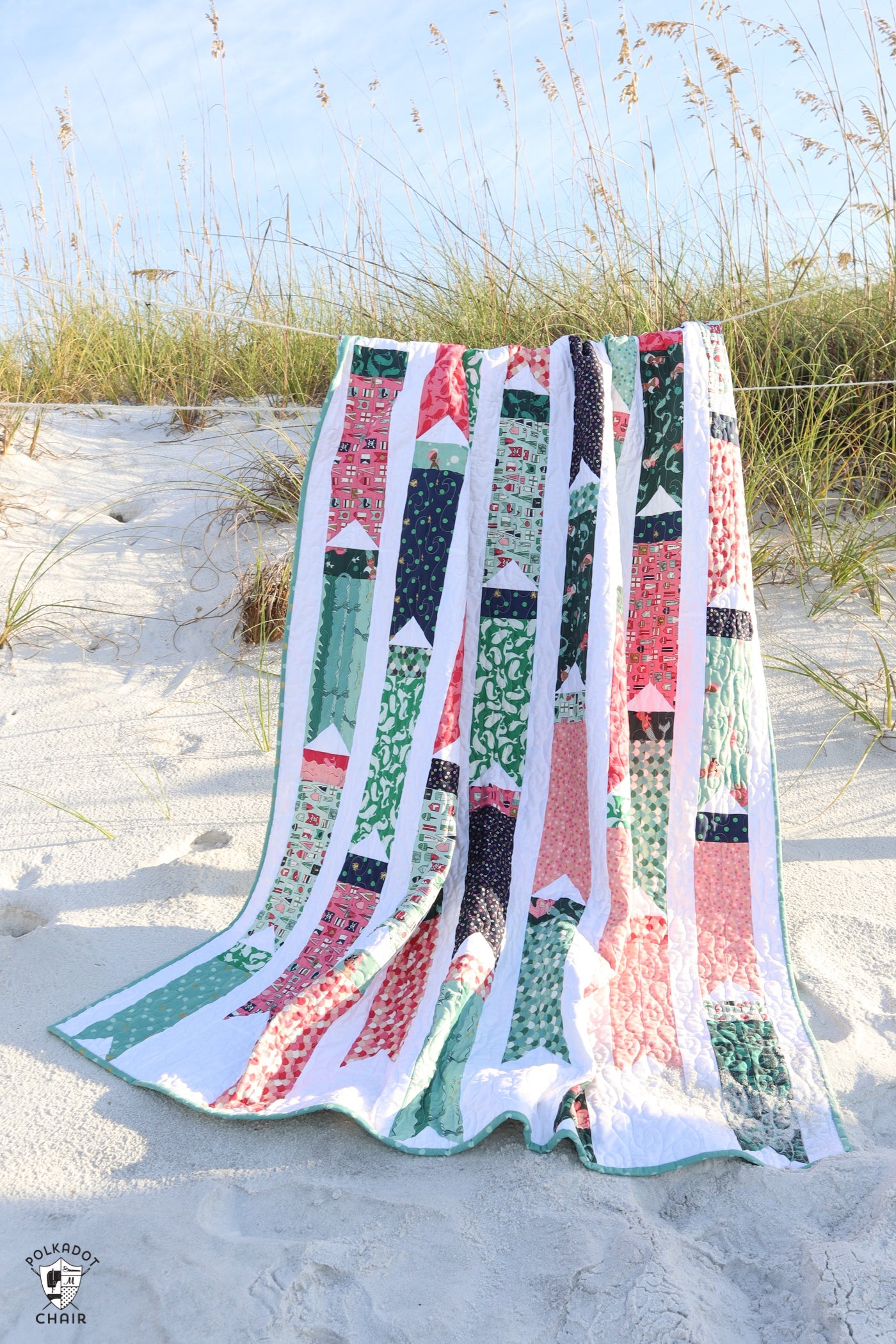 Breezy Bunting Quilt Pattern | Printed Pattern
