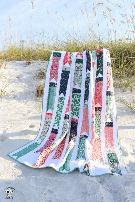 Breezy Bunting Quilt Pattern | Printed Pattern