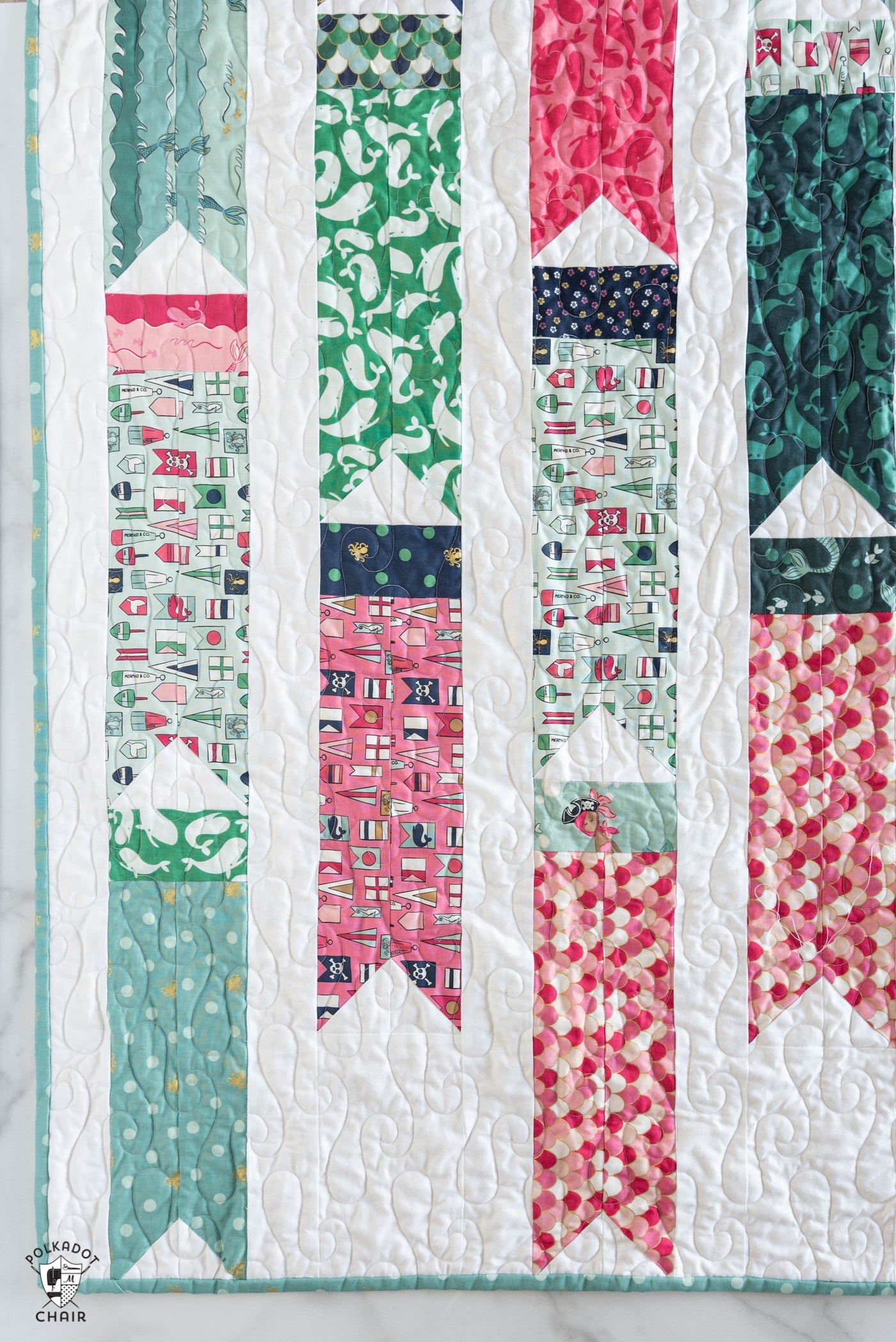 Breezy Bunting Quilt Pattern | Printed Pattern