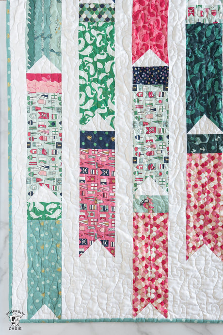 Breezy Bunting Quilt Pattern | Printed Pattern