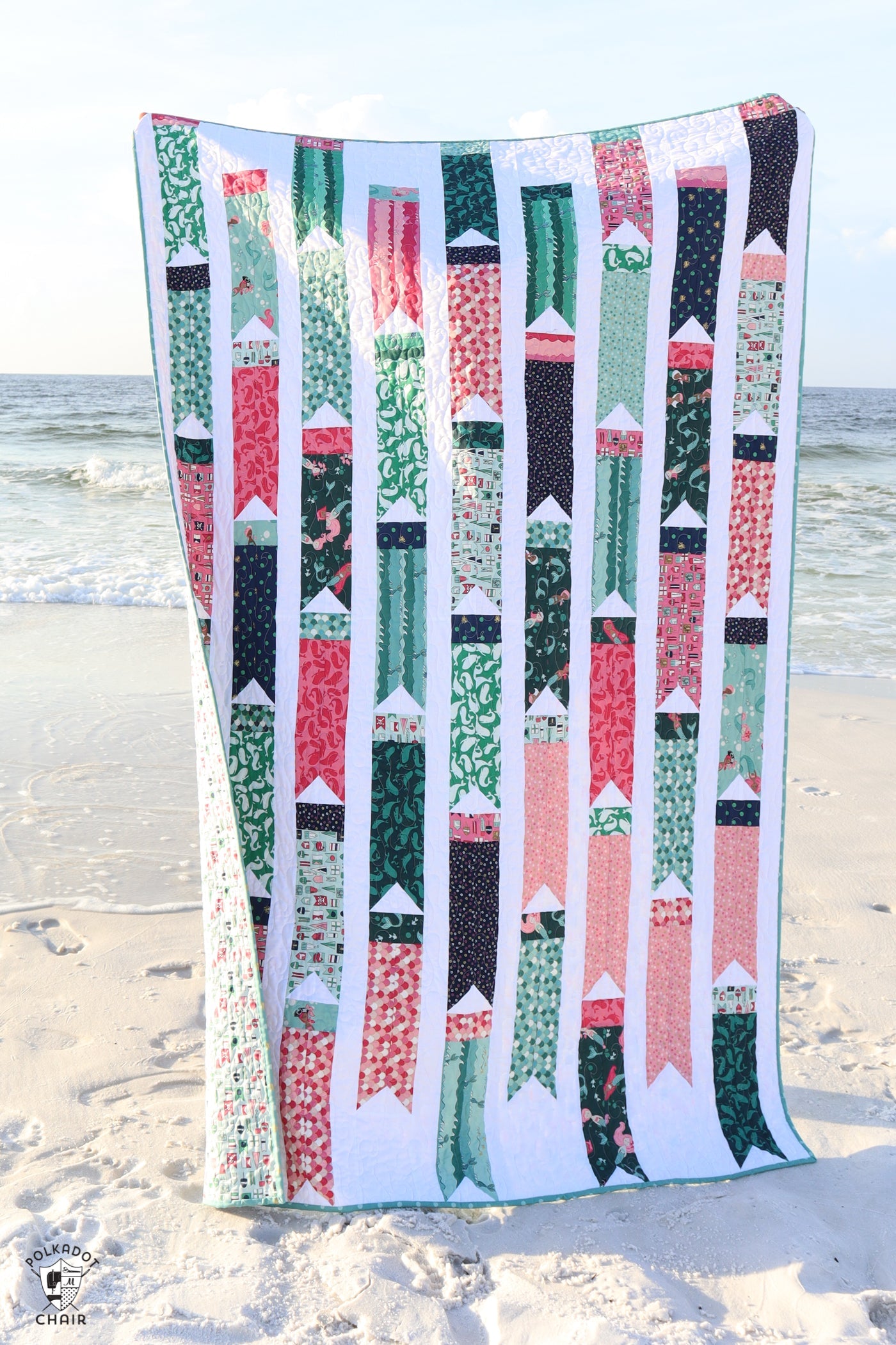 Breezy Bunting Quilt Pattern | Printed Pattern