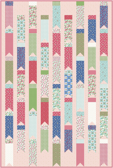 Breezy Bunting Quilt Pattern | Printed Pattern
