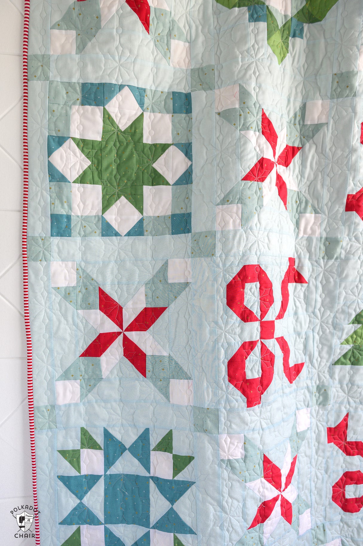 Seasonal Sparkler Christmas Quilt Pattern | Digital PDF Quilt Pattern