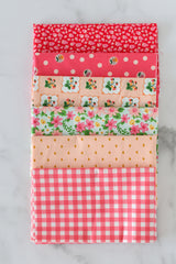 Pink Summer Picnic Fabric Bundle