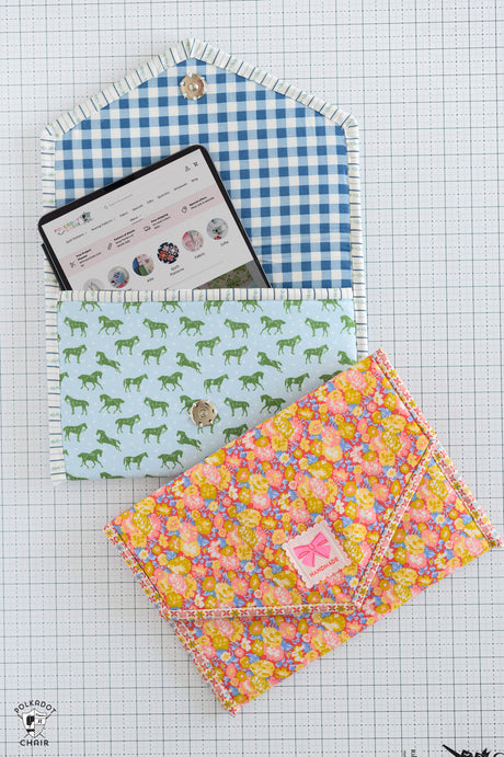 Busy Day Tablet Case Kit: Medium Case Includes Fabric and Pattern