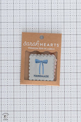 Bows Handmade Multipack Large Woven Sewing Labels