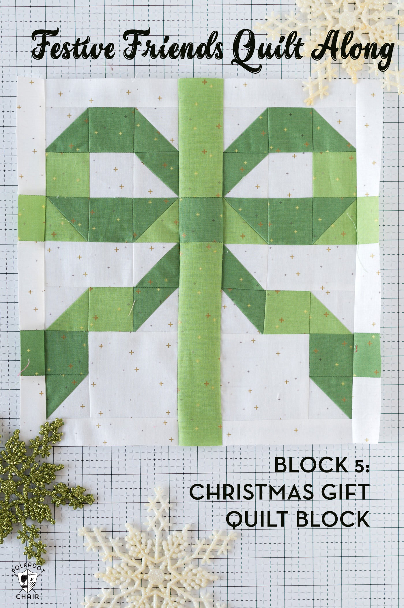 Festive Friends Christmas Quilt Pattern | Printed Pattern