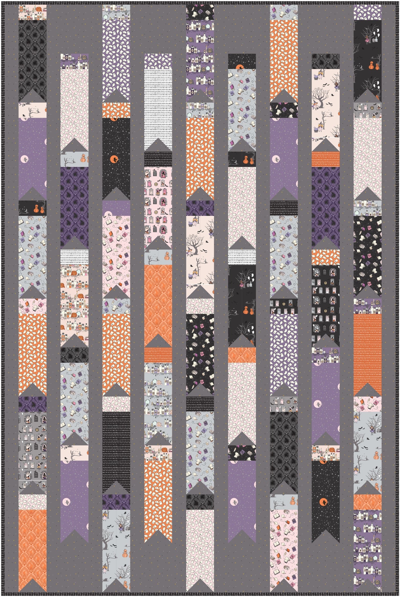 Breezy Bunting Quilt Pattern | Printed Pattern