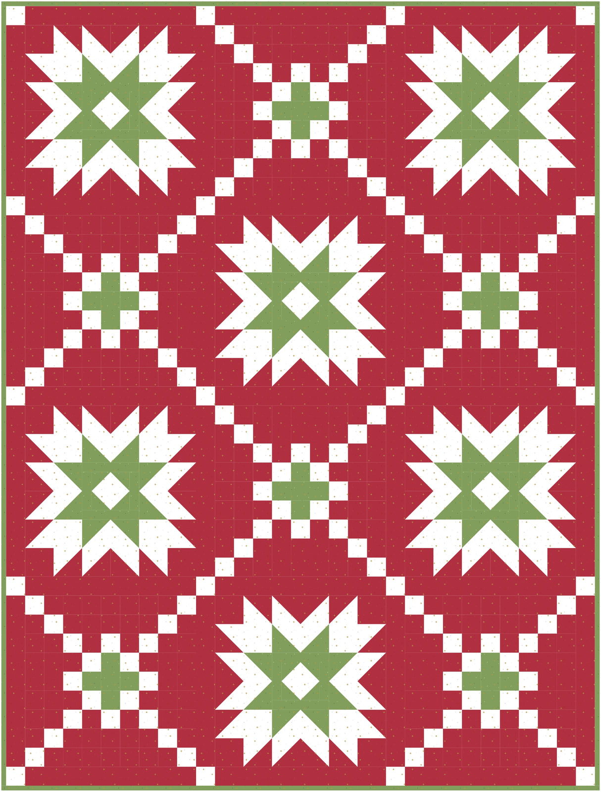 Arctic Sparkler Quilt Pattern | Digital PDF Quilt Pattern