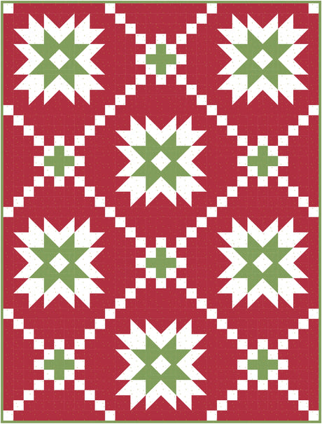 Arctic Sparkler Quilt Pattern | Printed Pattern