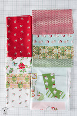 Claus and Co Christmas Potholder Kits Includes Fabric & Pattern