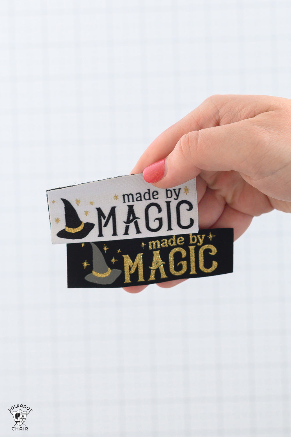 Made By Magic Woven Labels; 2 Pack