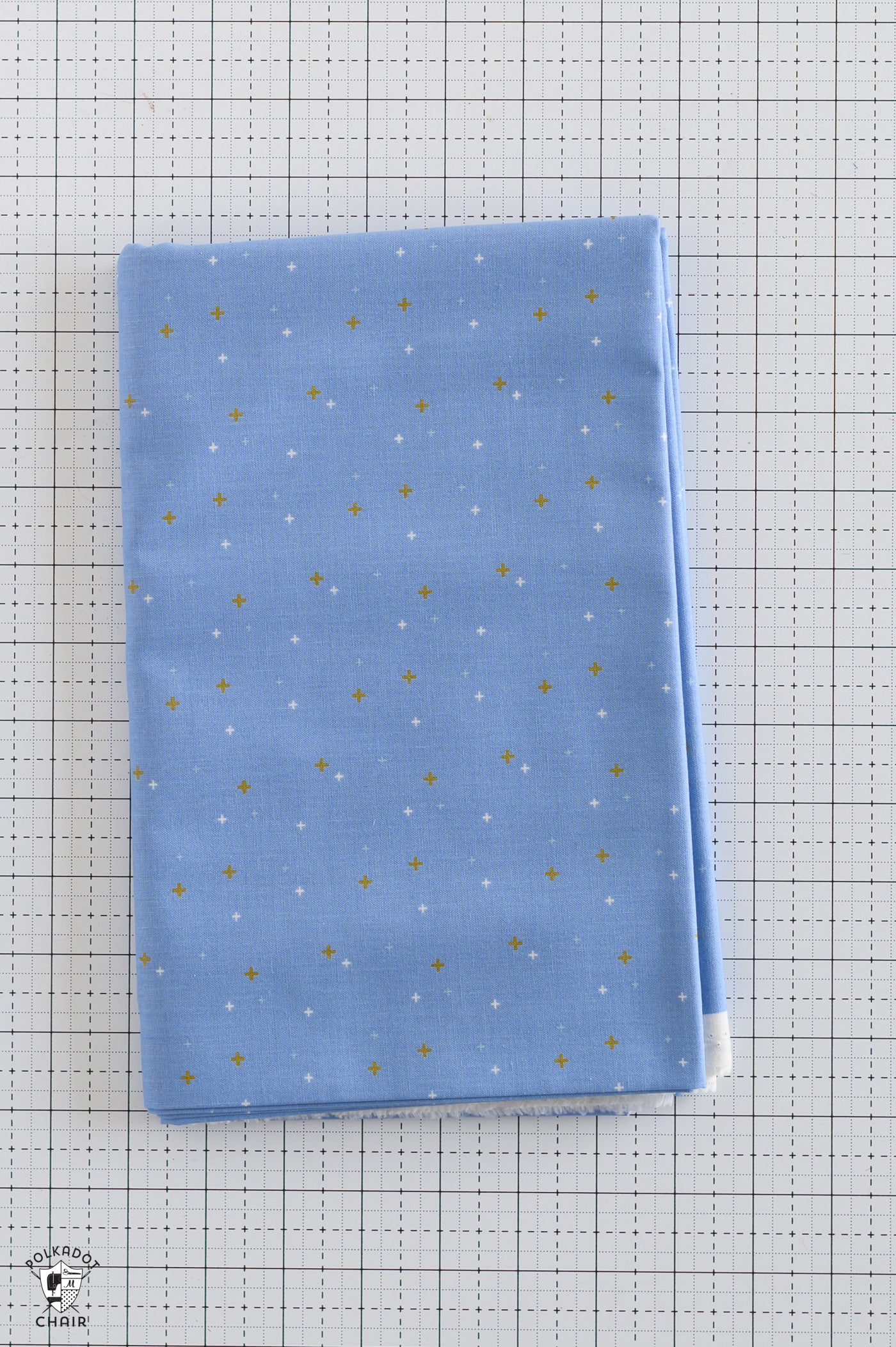 Sparkler Periwinkle Fabric by Riley Blake Designs 1/2 Yard Cut