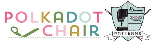 Polka Dot Chair Patterns by Melissa Mortenson