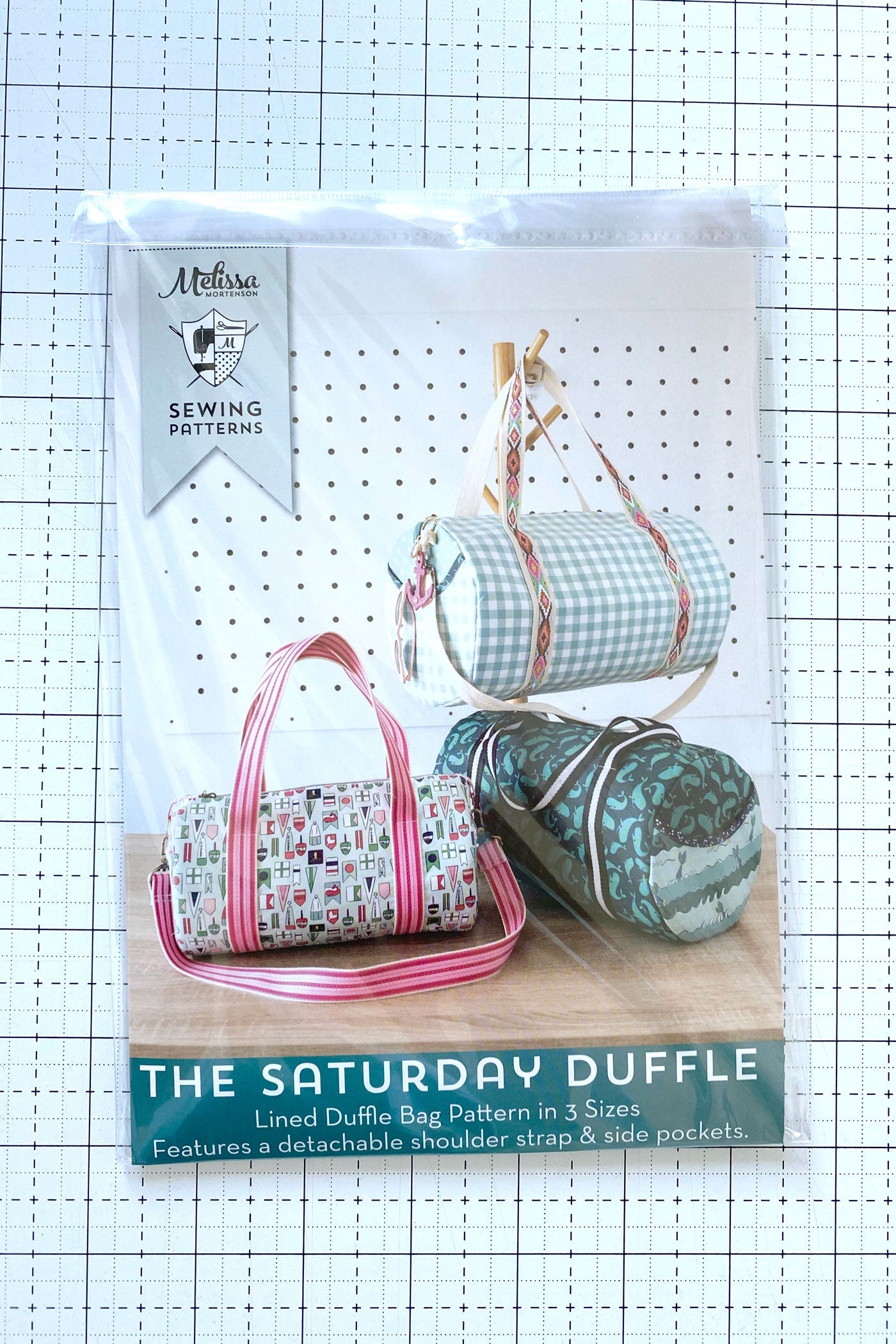 Saturday Duffle Bag Patterns; Package of 6 | Wholesale Only – Polka Dot Chair Patterns by Melissa Mortenson saturday-duffle-bag-patterns-package-of-6-wholesale-only-polka-dot-chair-patterns-by-melissa-mortenson