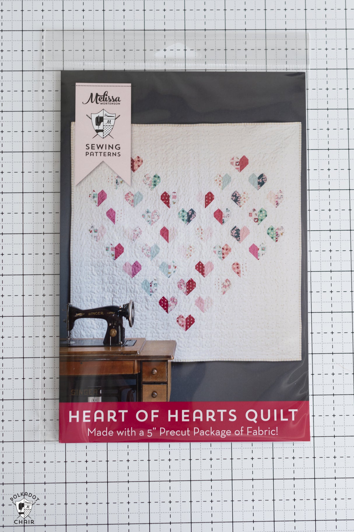 Heart of Hearts Quilt Pattern; Package of 6 | Wholesale Only