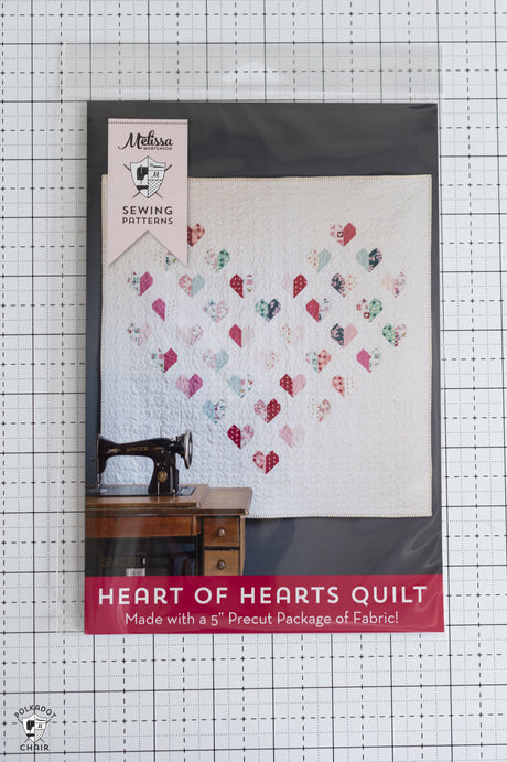 Heart of Hearts Quilt Pattern  | Printed Quilt Pattern