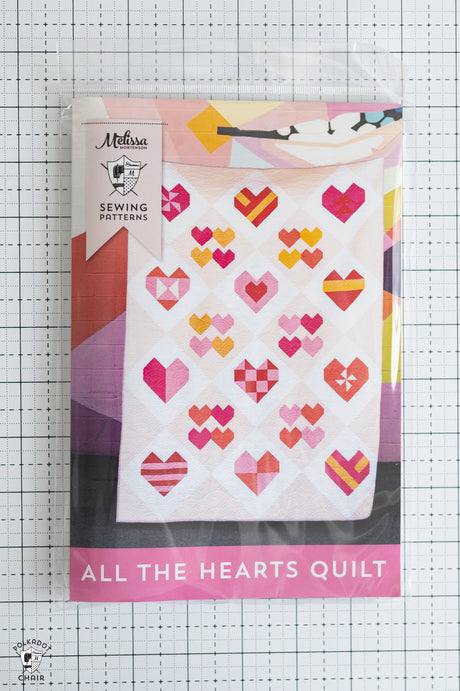 All the Hearts Quilt Pattern | Printed Quilt Pattern