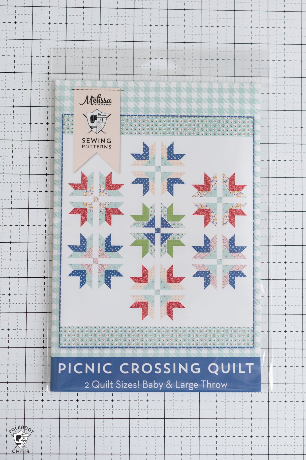 Picnic Crossing Quilt Patterns; Package of 6 | Wholesale Only