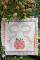 Pumpkin Bows and Monograms Quilt Kit; Includes Fabric and Pattern