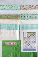 Gathered Quarters Summer Picnic Quilt Kit: Fabric, Quilt Pattern