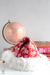 Snowbound Quilted Santa Hat Sewing Pattern | Printed Pattern