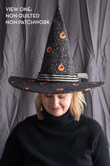 Spellbound Quilted Witch Hat Sewing Pattern | Digital PDF Pattern