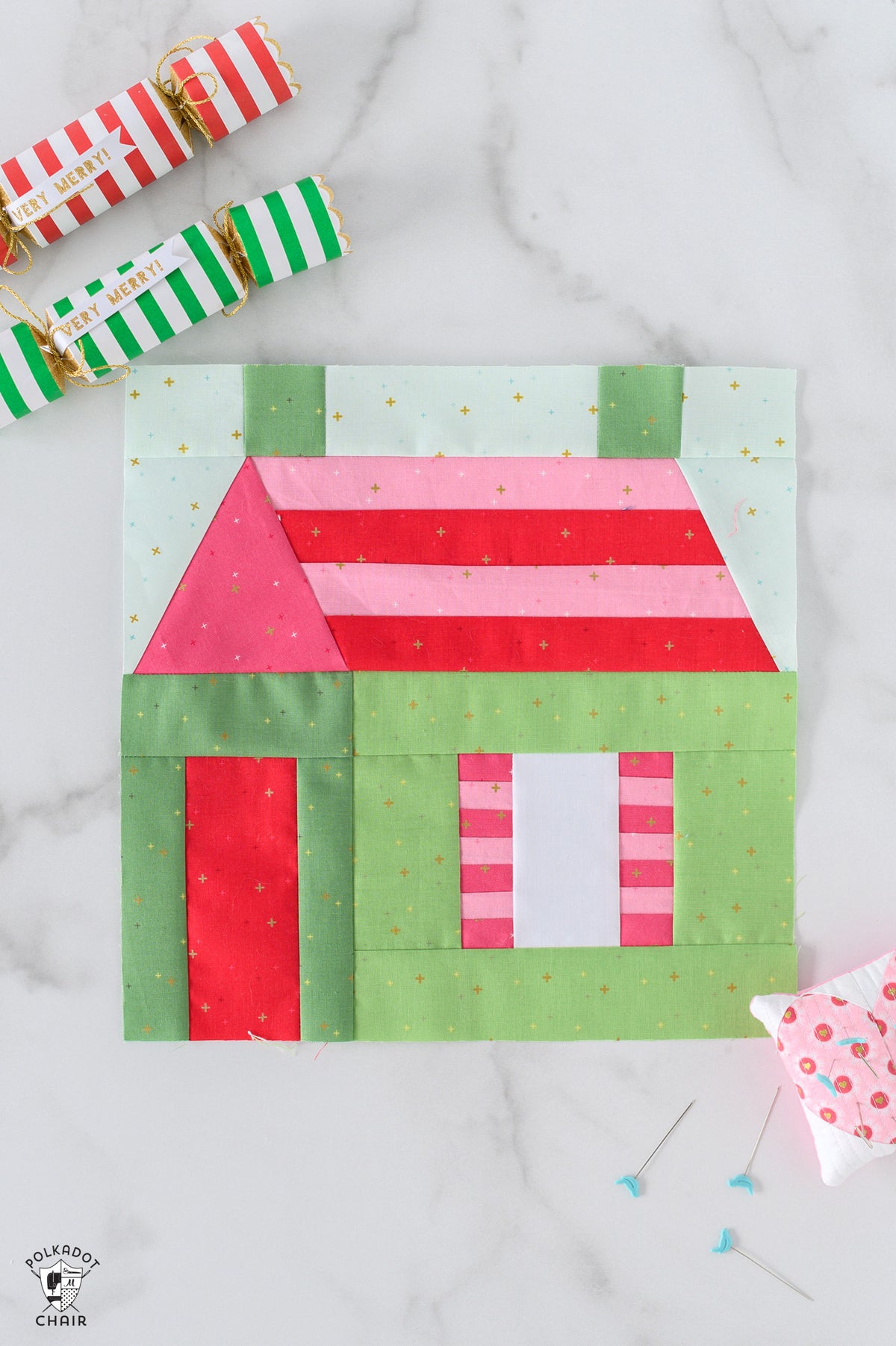 Santa's Sampler Christmas Quilt Pattern | Digital PDF Quilt Pattern