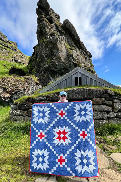 Arctic Sparkler Quilt Pattern | Printed Pattern