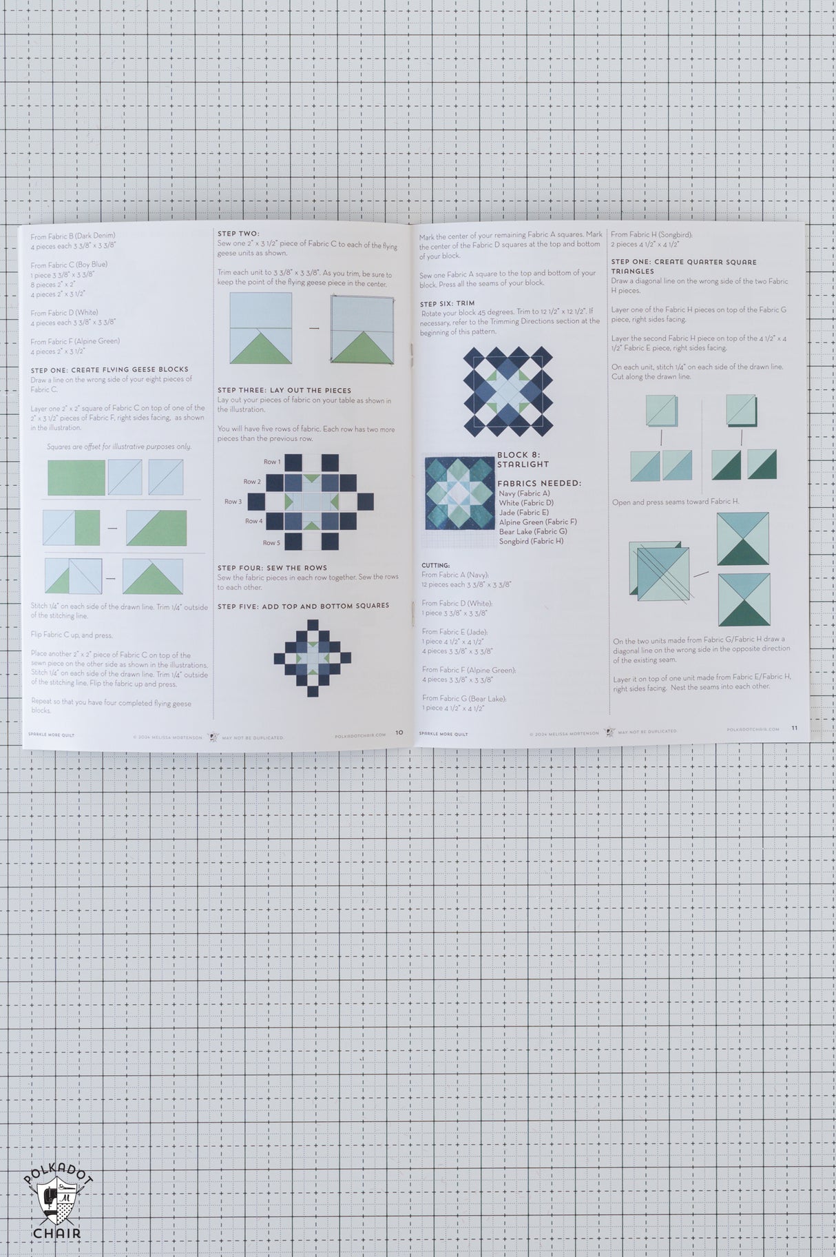 Sparkle More Quilt Pattern | Printed Pattern Booklet