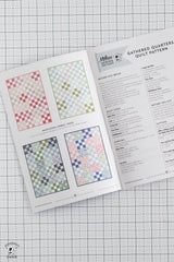 Gathered Quarters Quilt Pattern - Printed Copy
