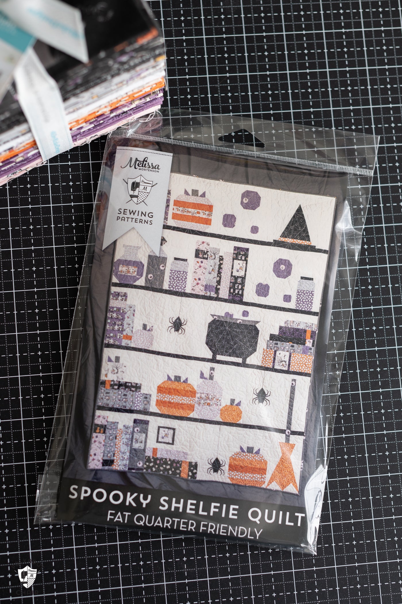 Spooky Shelfie Halloween Quilt Pattern | Printed Pattern