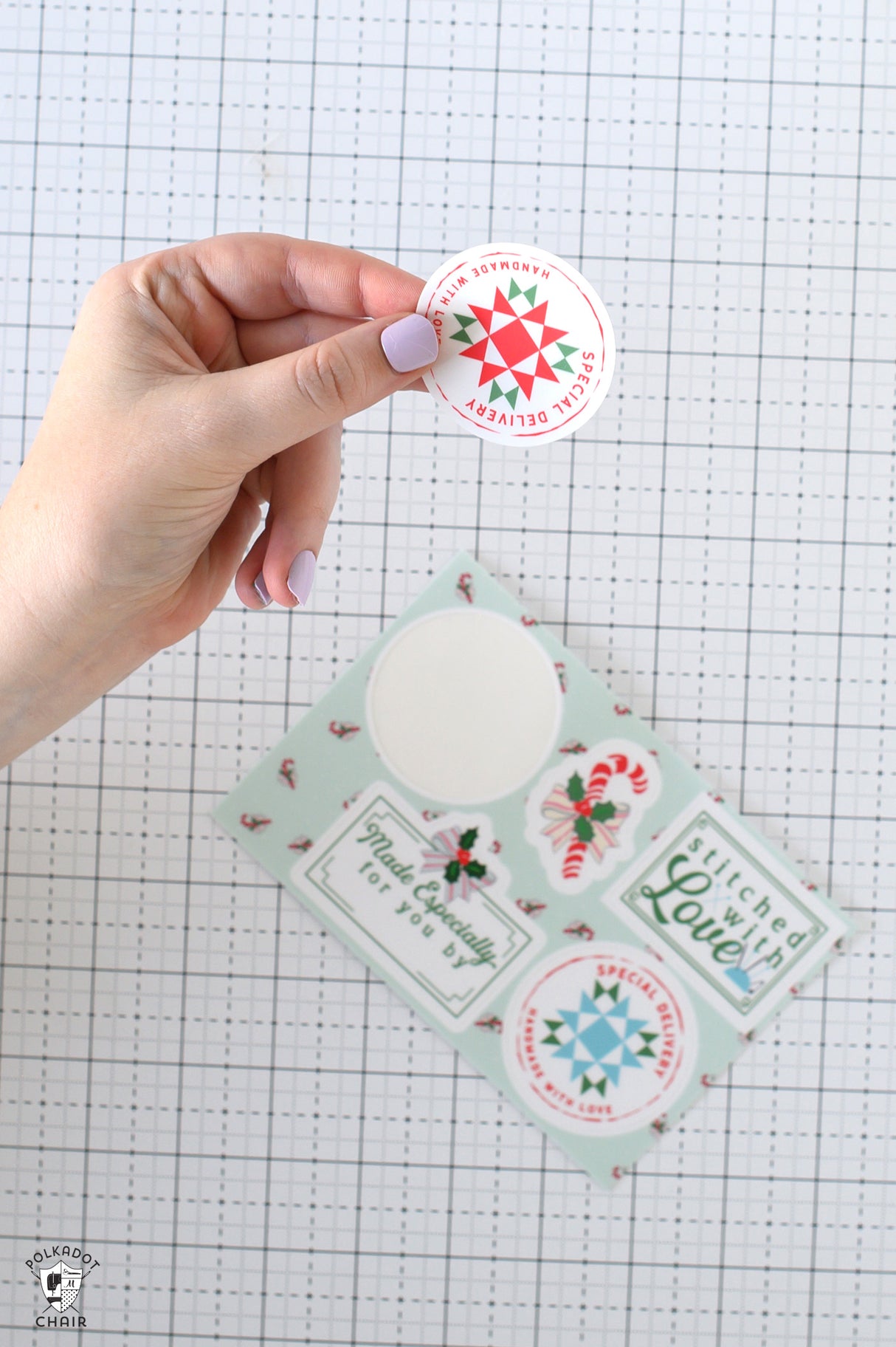 Makers Holiday Gift Sticker Sheet