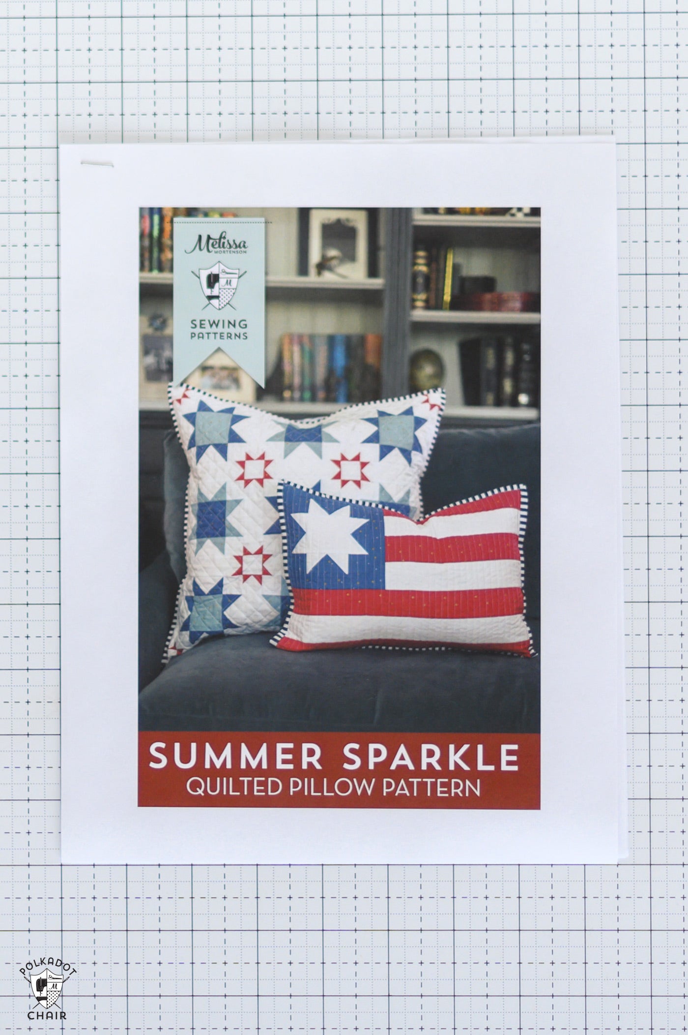 Summer Sparkler Quilted Pillow Pattern Bundle | Printed Patterns