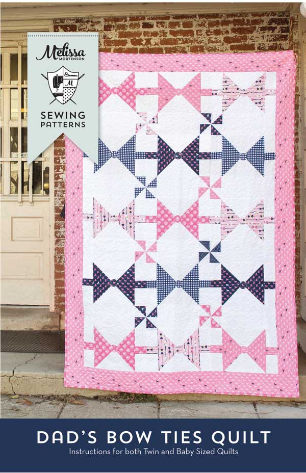 Dads Bow Ties Quilt | PRINTED PATTERN