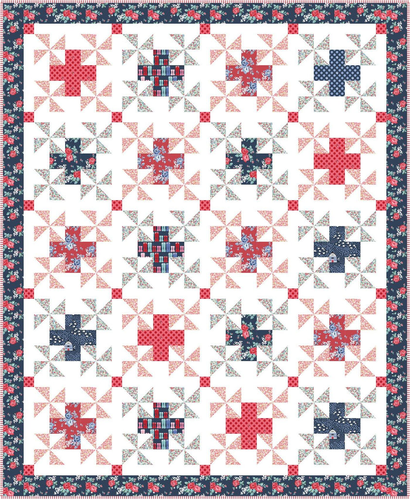 Patchwork Safari Quilt Pattern (in 3 sizes) | Digital PDF Pattern