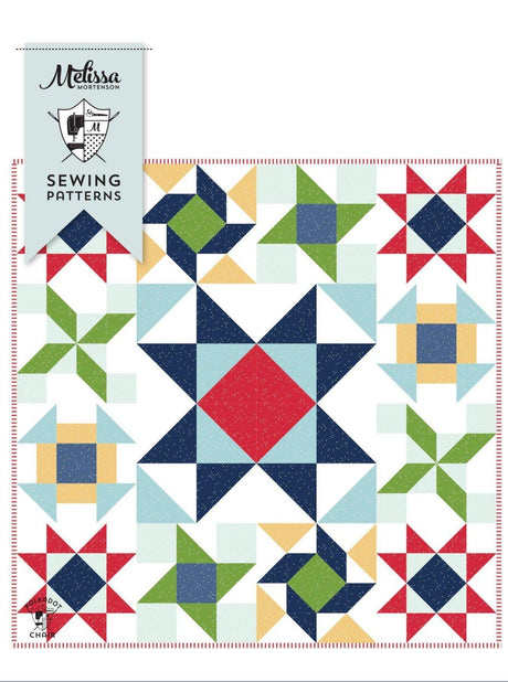 Just for Fun Quilt | Digital PDF Quilt Pattern - Polka Dot Chair Patterns by Melissa Mortenson