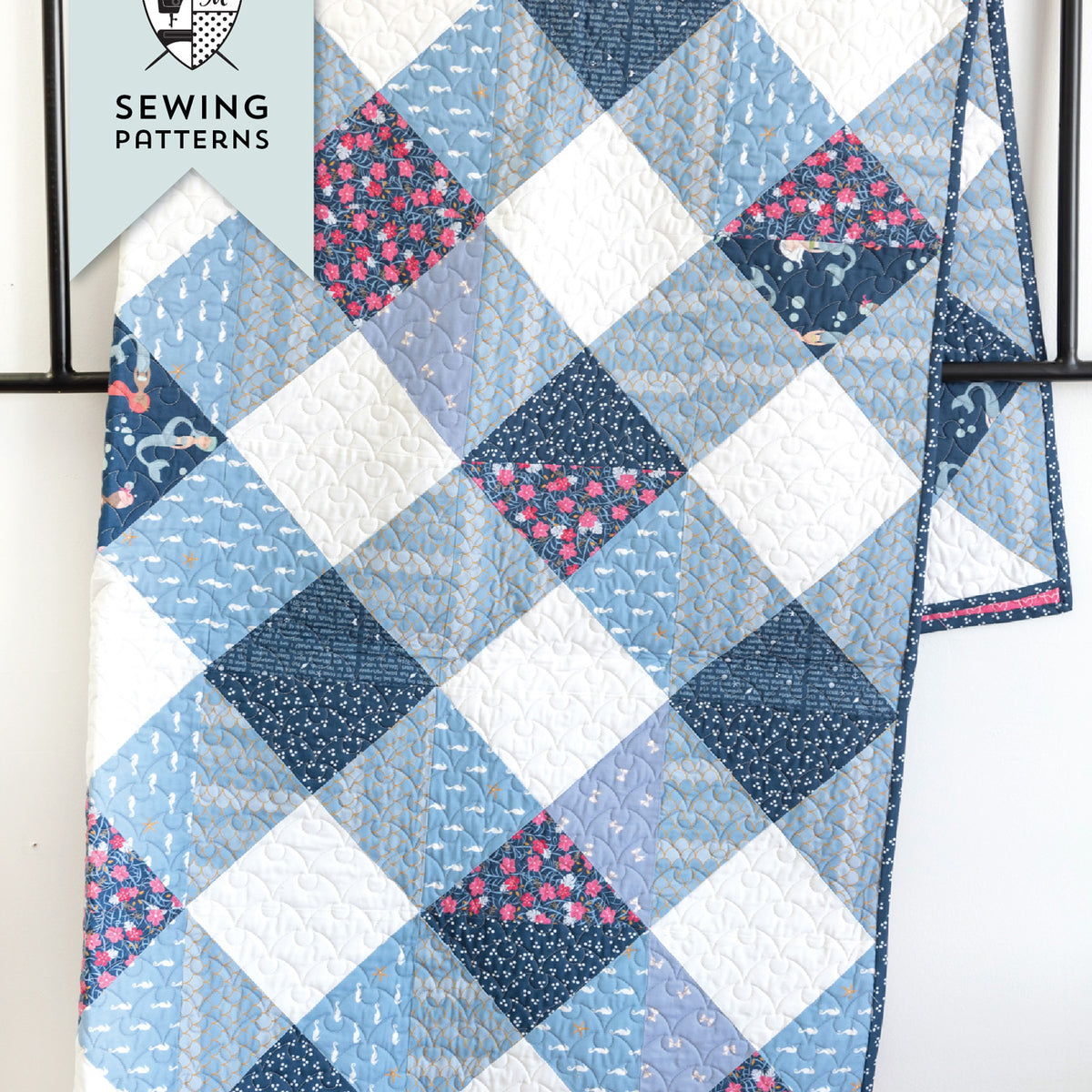 Gingham Daydream Quilt Pattern | Printed Pattern – Polka Dot Chair ...
