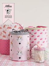 Padded Storage Bins/Bucket Sewing Pattern (with Holiday version)| Digital PDF Pattern